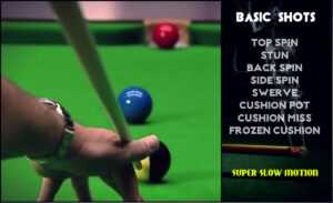 Snooker Basic Shots in Slow Motion